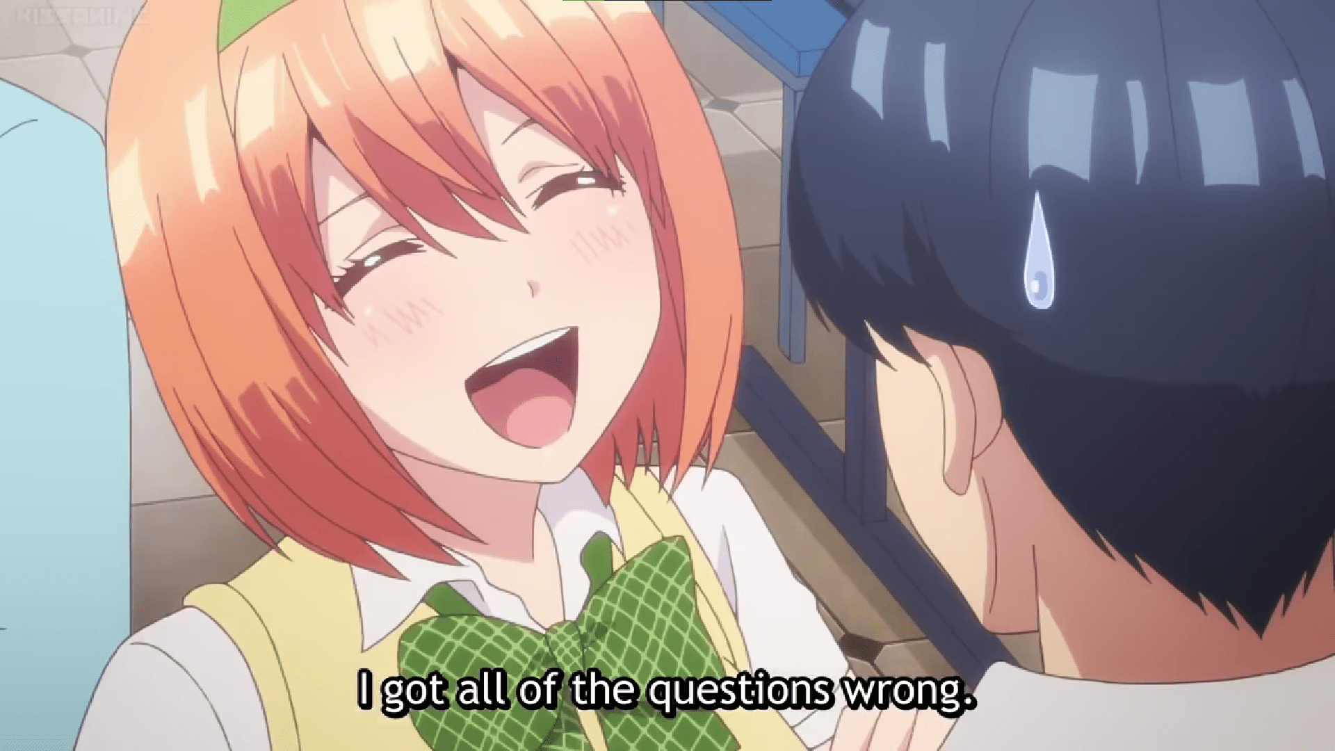 What's the first anime and manga to use the sweat drop to indicate