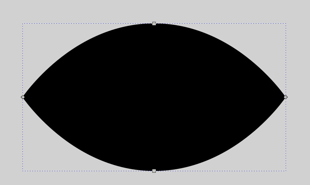 corners How do I get rounded edges on a football shape in Inkscape