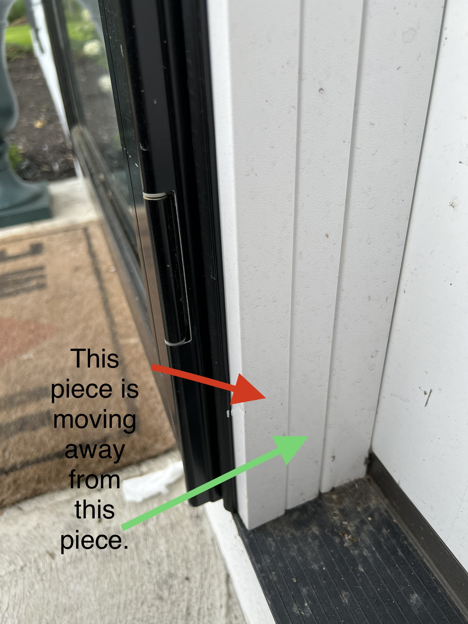 What's the best way to secure a flexing storm door jamb? Home Improvement Stack Exchange