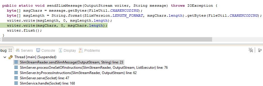 eclipse fitnesse slim java.lang.ClassCastException java.util