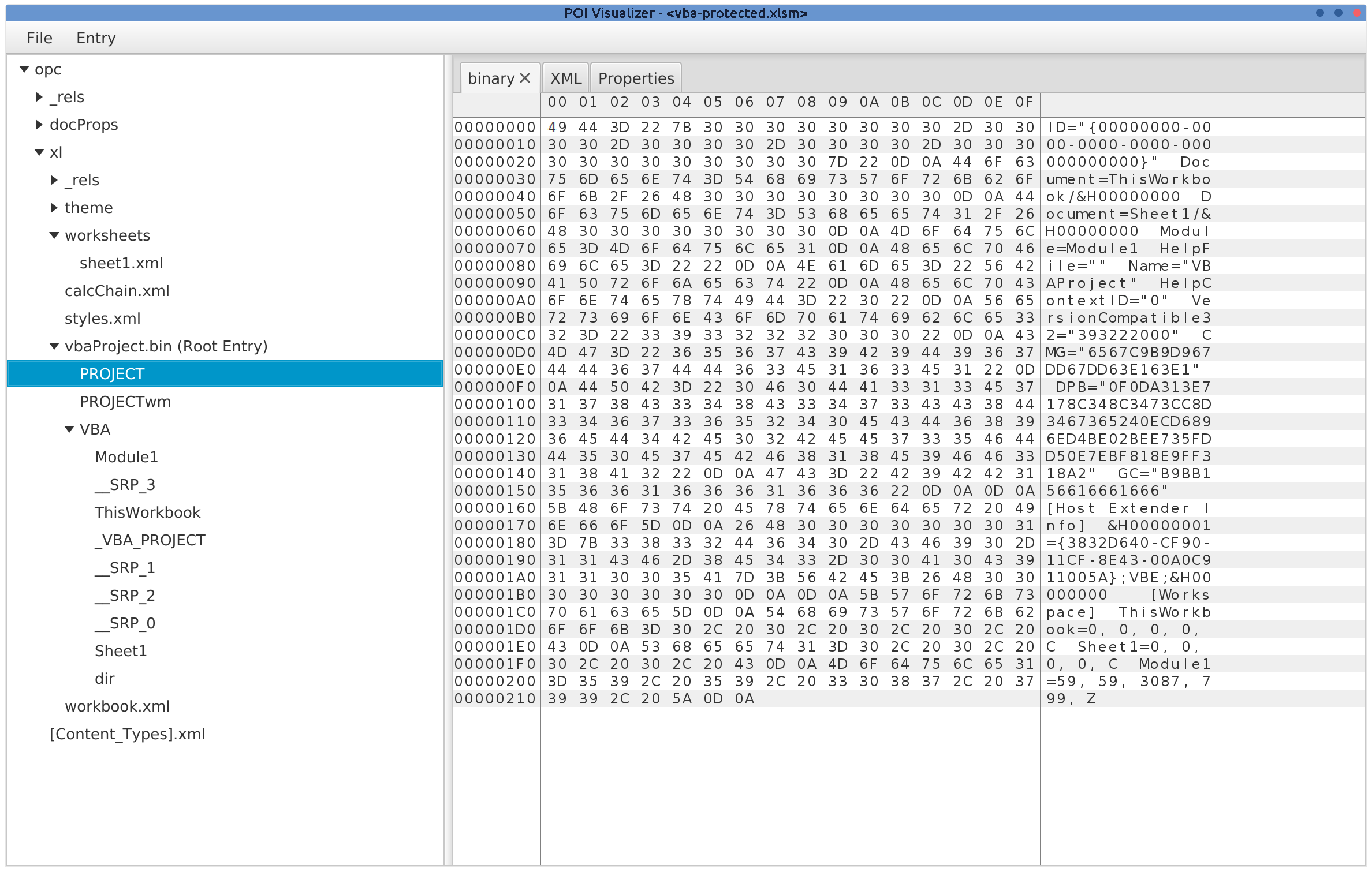 vba Check Excel macro password with Apache POI Stack Overflow