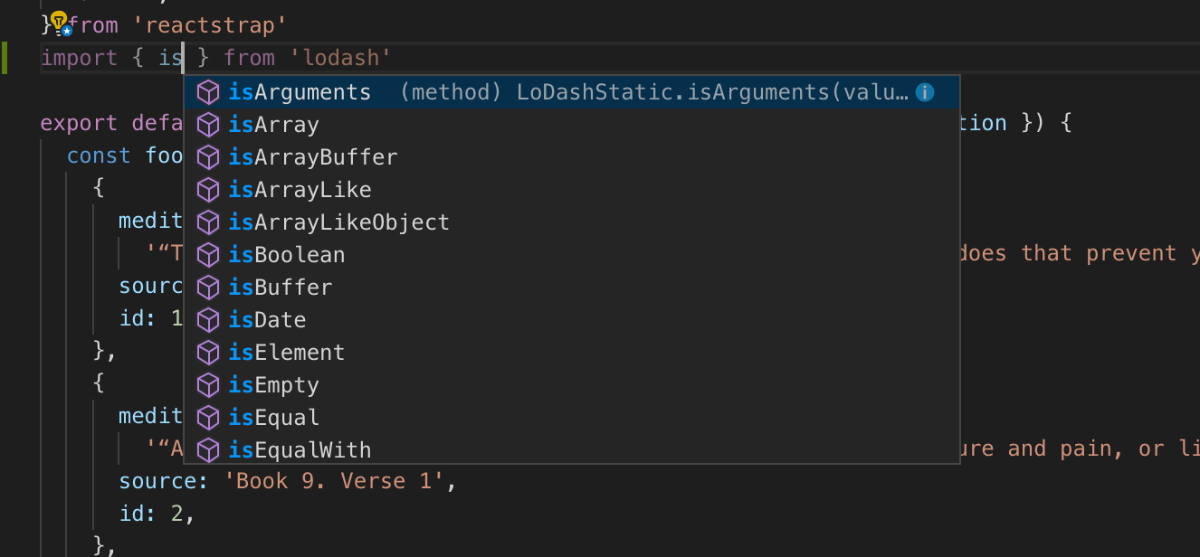 javascript ES6 imports auto suggestion Emacs Stack Exchange