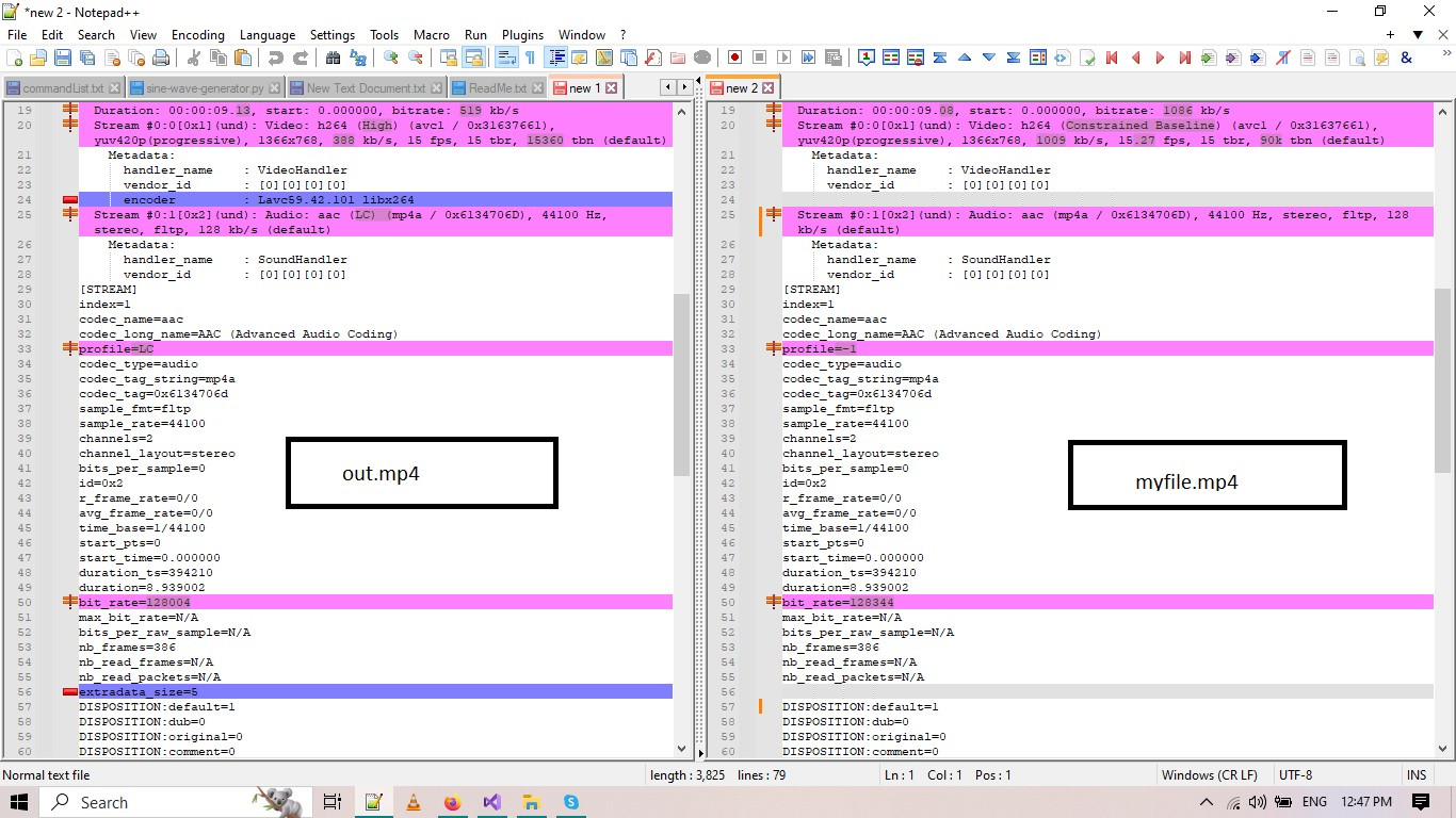 visual studio FFMPEG C++ Unable to set AAC_LC for audio codec Stack