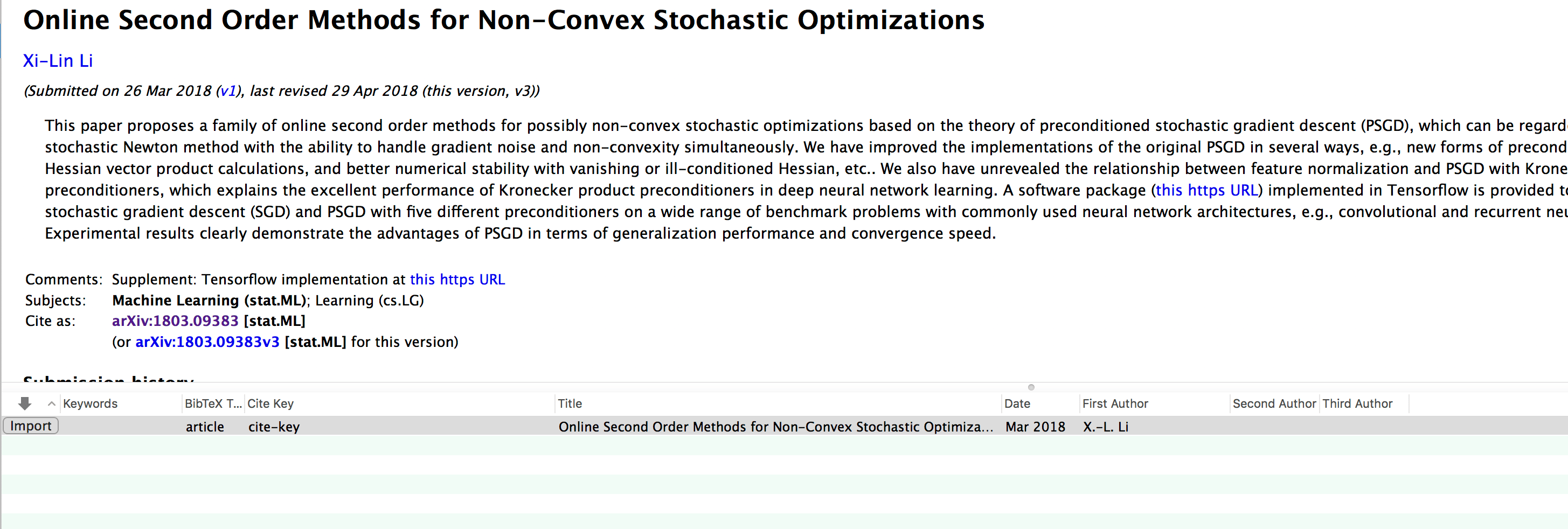 bibtex In BibDesk, change the cite key before importing from the web