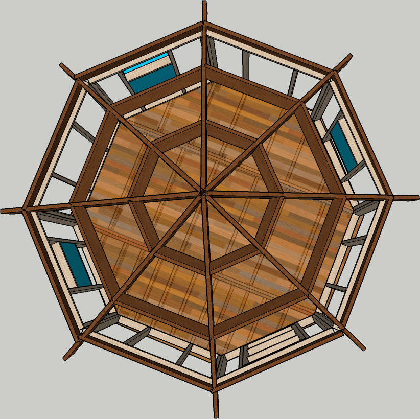 framing How to Design an Octagonal Cabin Home Improvement Stack