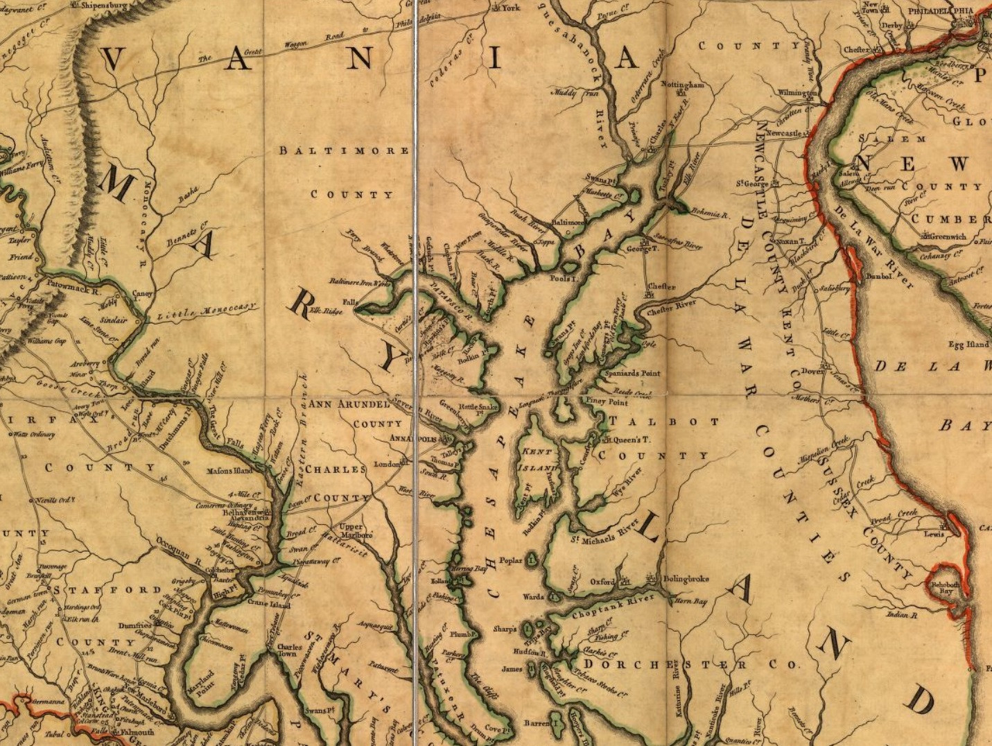Colonial Map Of Maryland colonial america Were there any wellestablished land trade routes in