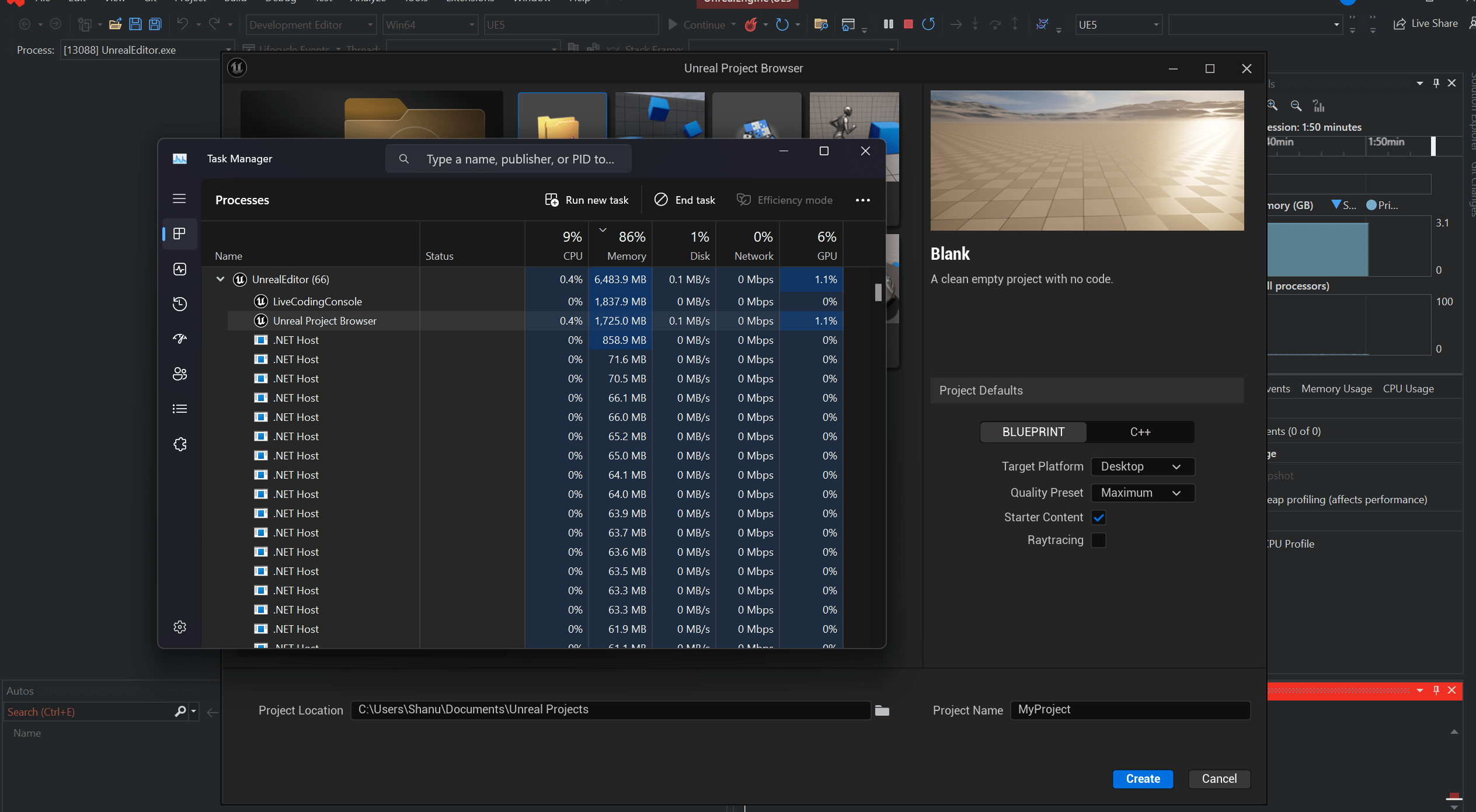 unreal Multiple Host Running in UnrealEditor Game Development