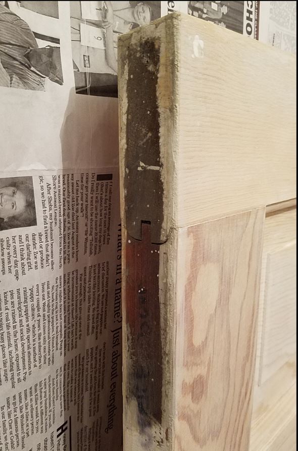 How to repair separated rails and stiles on solid wood doors Home