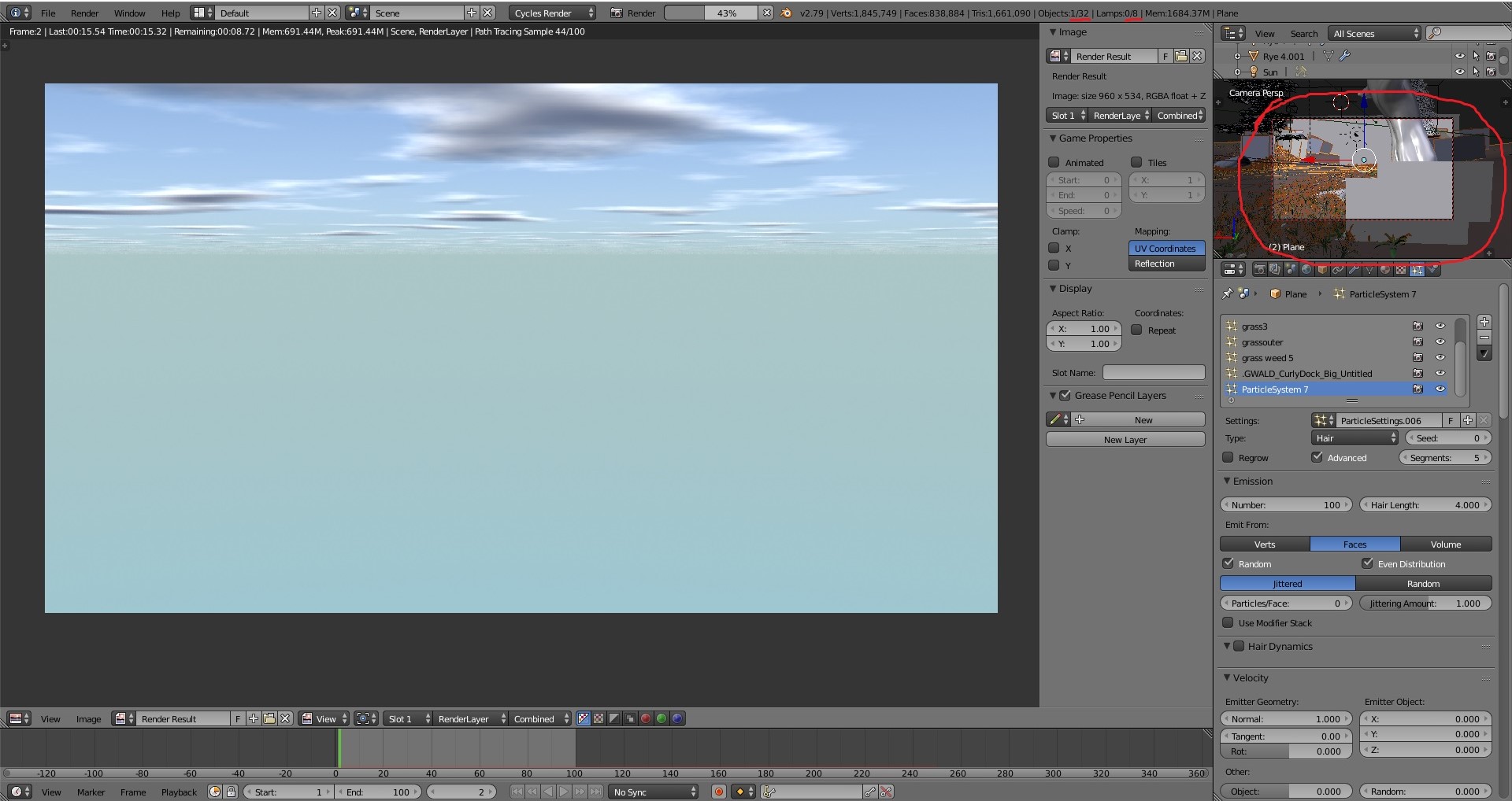 rendering Render image output disappeared with White screen Blender