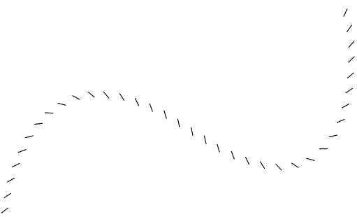 adobe illustrator Diagonal lines for brush stroke or dashed stroke