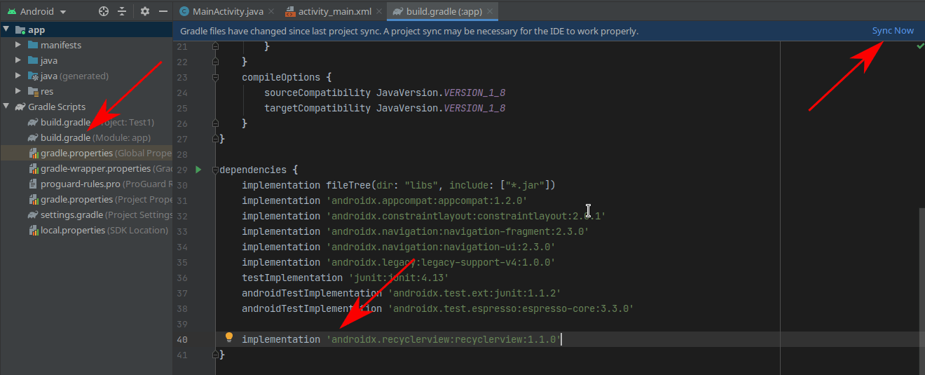 Why in android studio 'add library dependency' option take too much