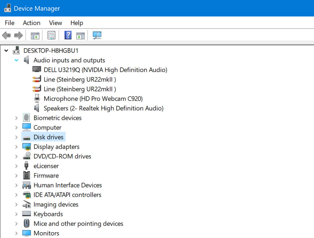 Can't uninstall a USB audio device driver. (Windows 10) Super User