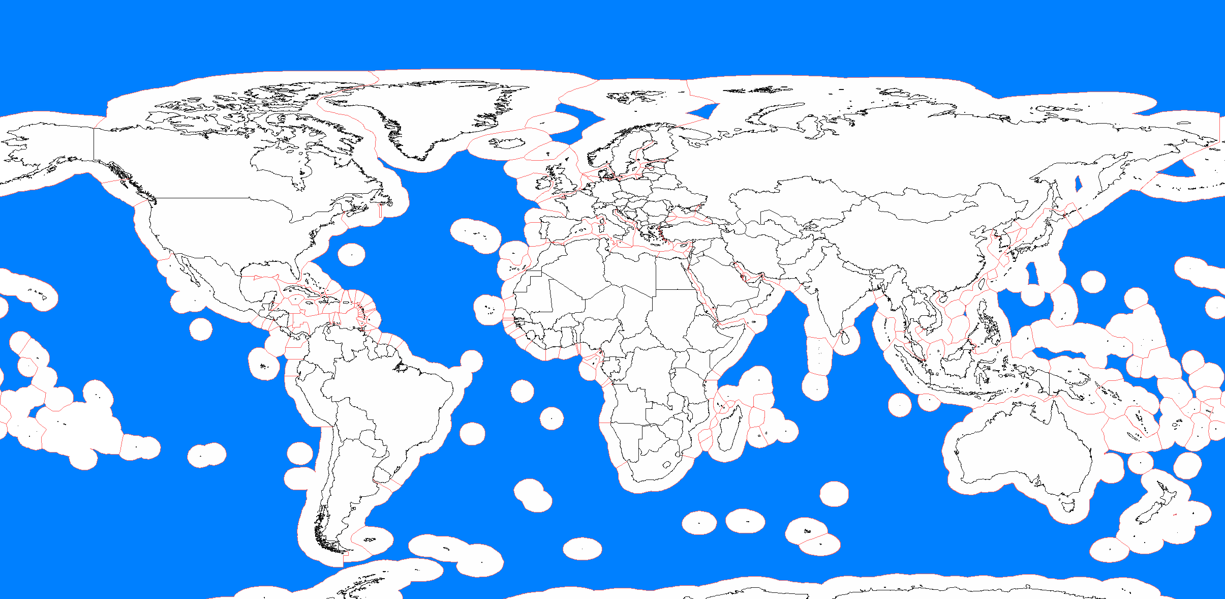 data request Public domain worldmap image showing Exclusive Economic