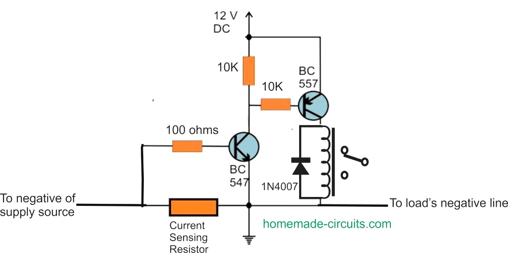 amperage How to detect when current exceeds a set point Electrical