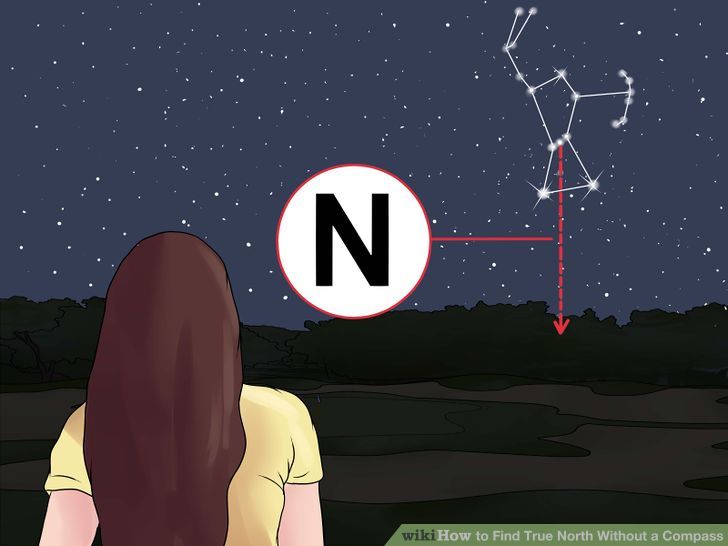 navigation How can I find north from the stars without recognizable