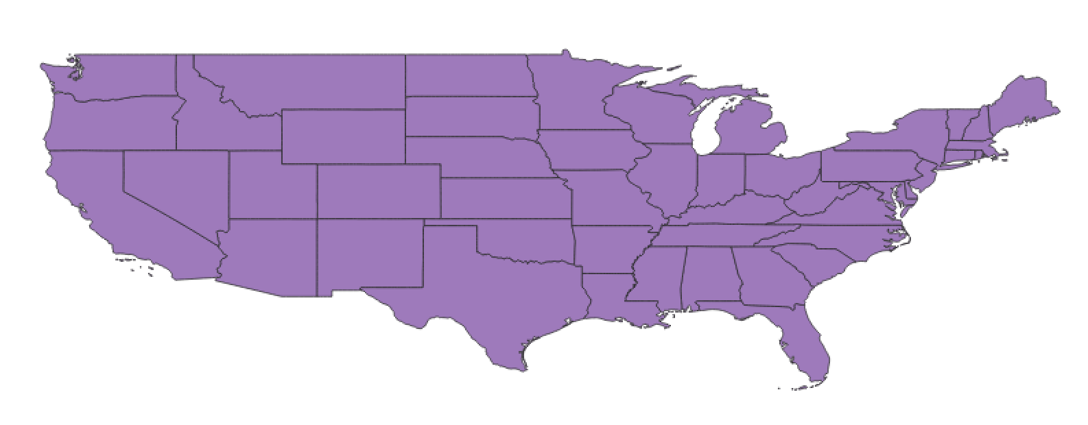 Area Projection Map Of Us qgis USA map projection Geographic Information Systems Stack Exchange