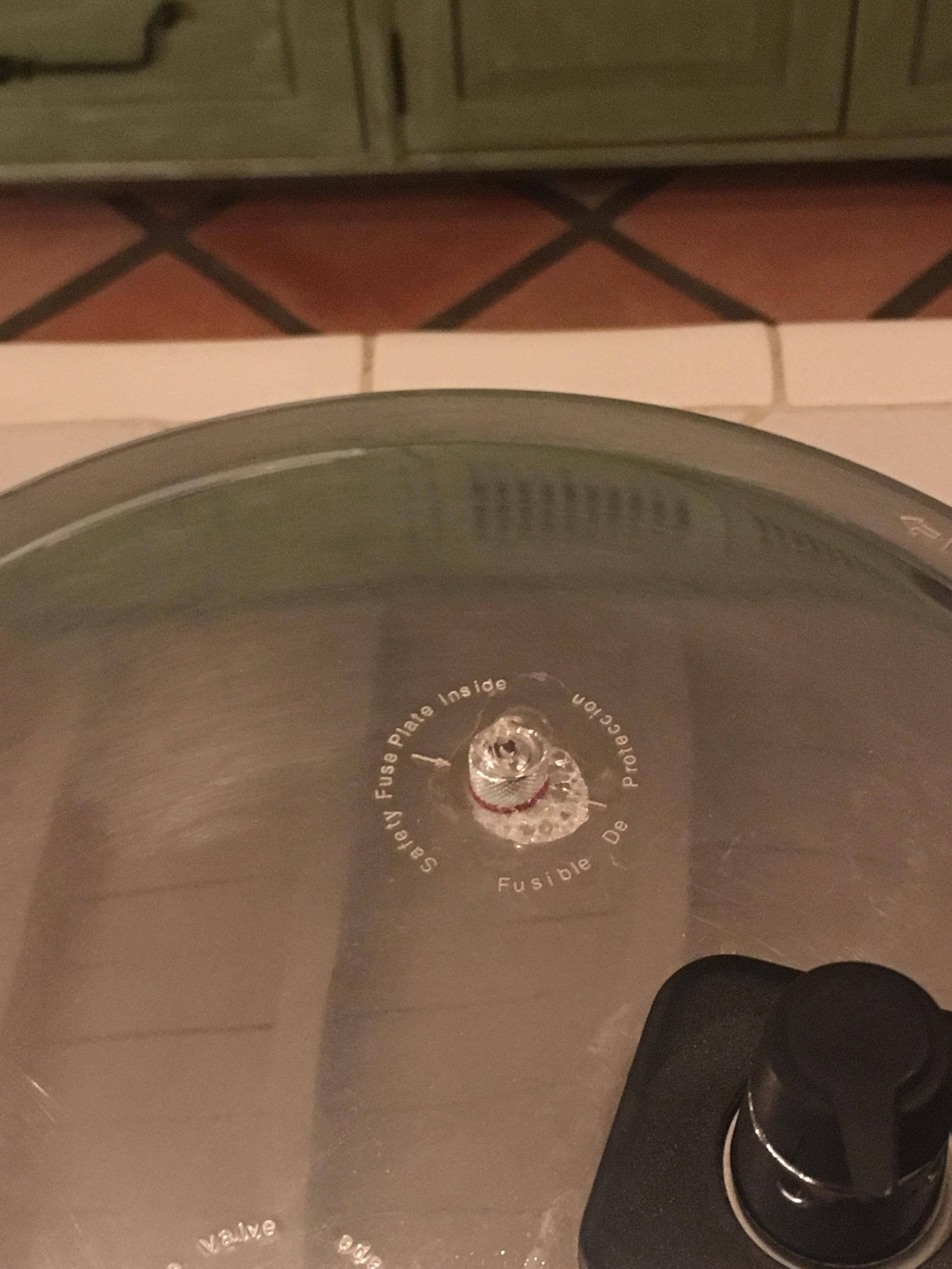 Equipment - Pressure Cooker "Safety Fuse Plate" Bubbles During Use - Seasoned Advice