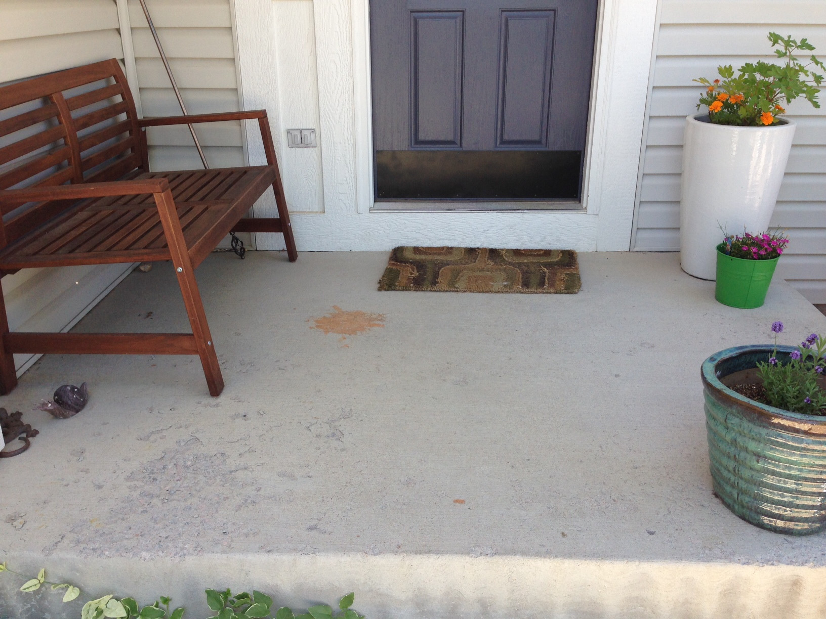 patio What options are available for improving the appearance of a