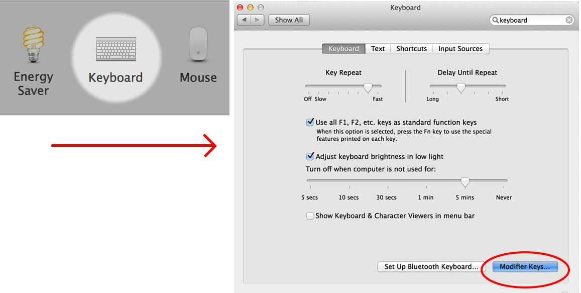 macos Using Caps Lock as Esc in Mac OS X Stack Overflow