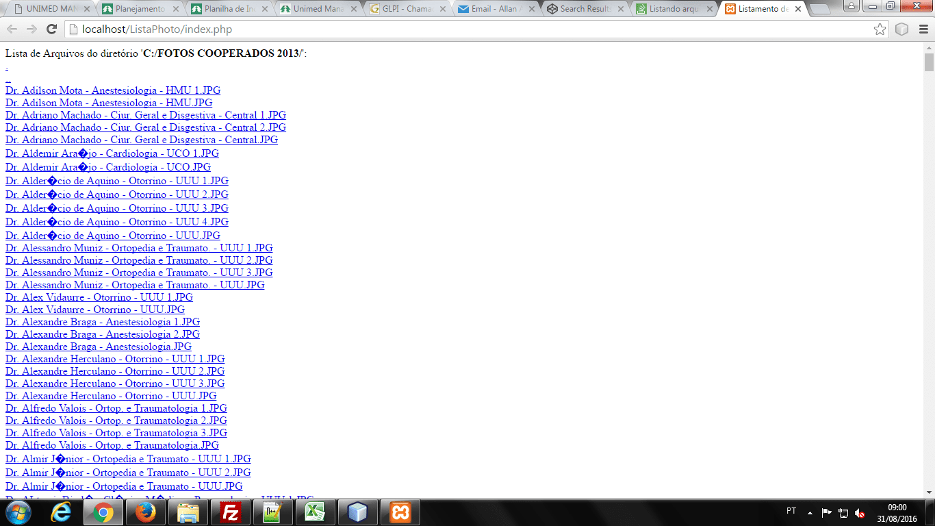 Listando arquivos de pastas com PHP Stack Overflow em Português