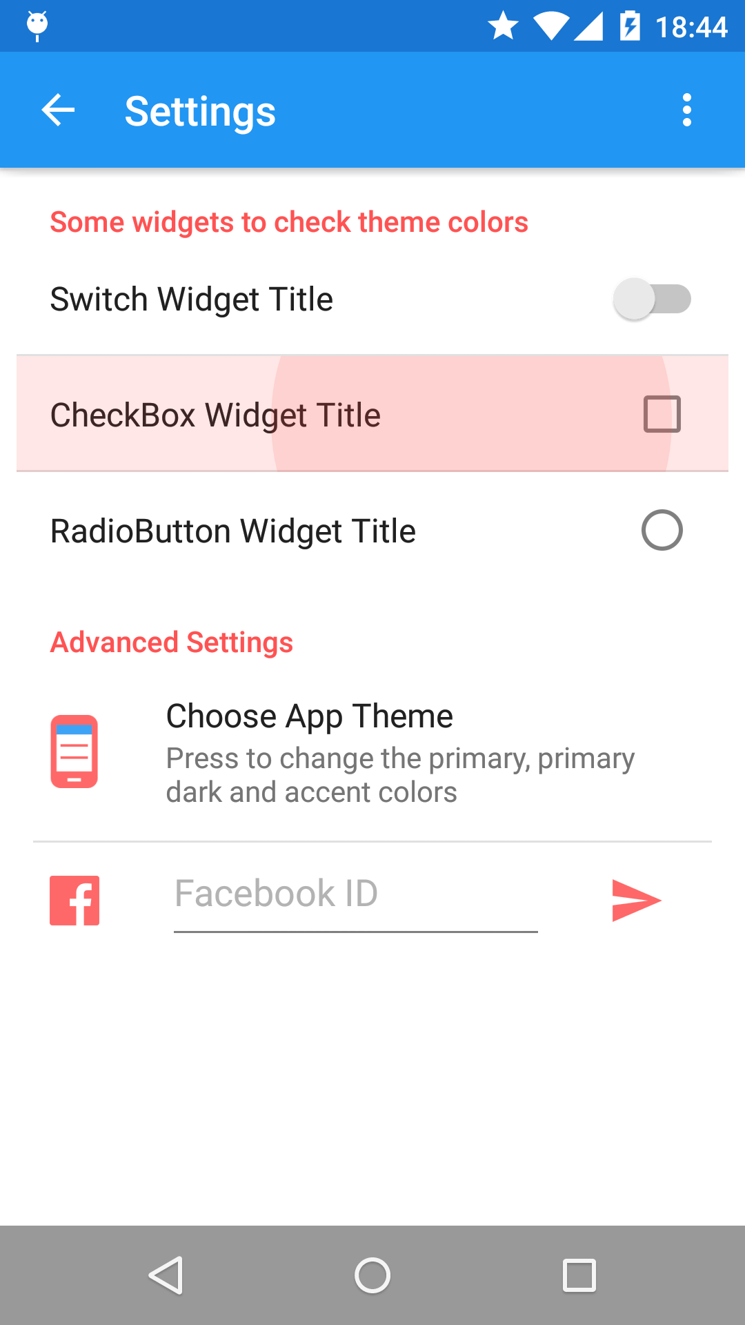 android What should be the color of the Ripple, colorPrimary or