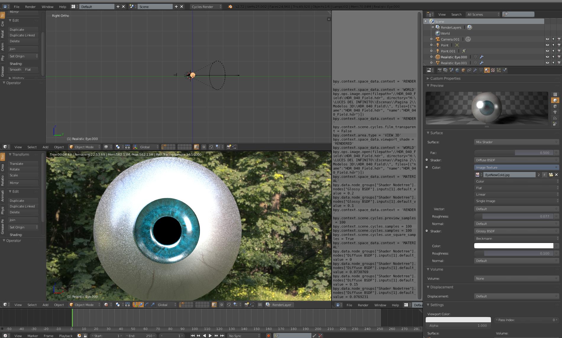 rendering Reflection of HDRI in Cycles not working? Blender Stack Exchange