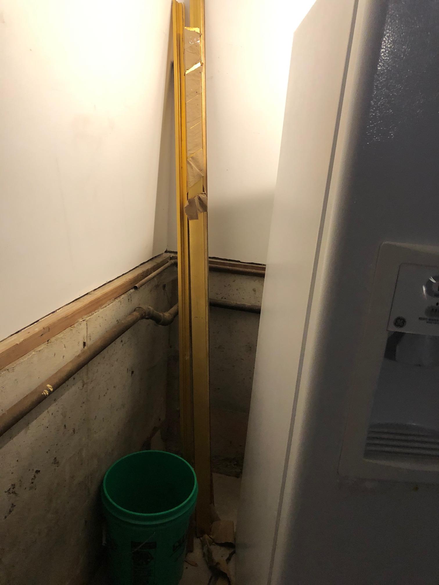 plumbing Extending copper water pipe to fridge/icemaker and leaving