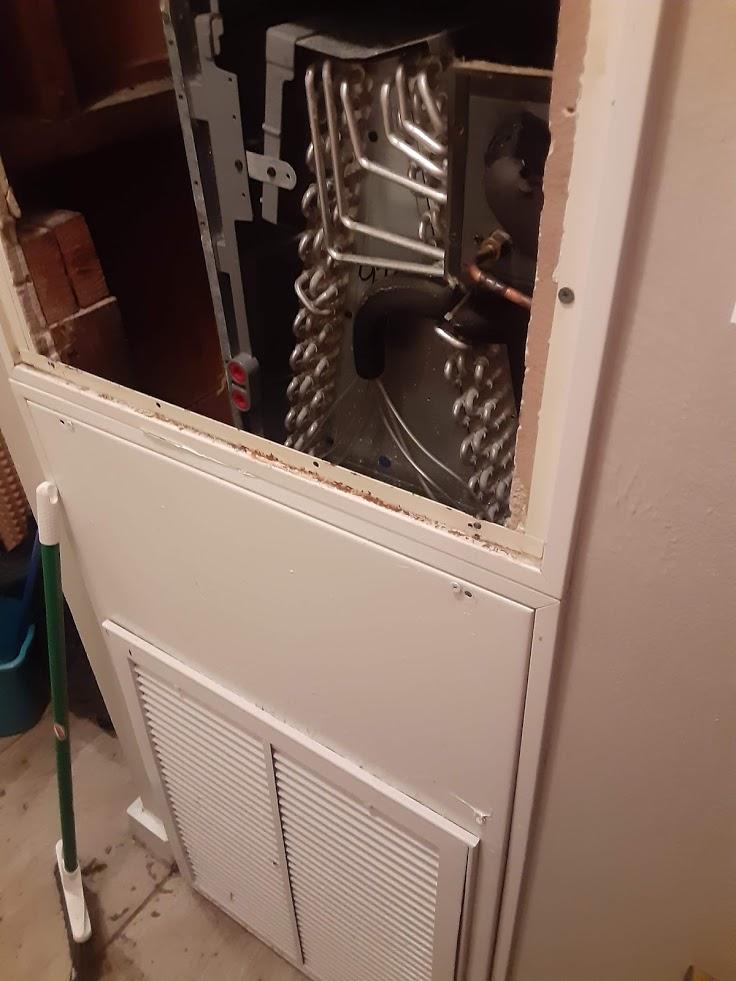 air conditioning How to stop Central Air unit from freezing over