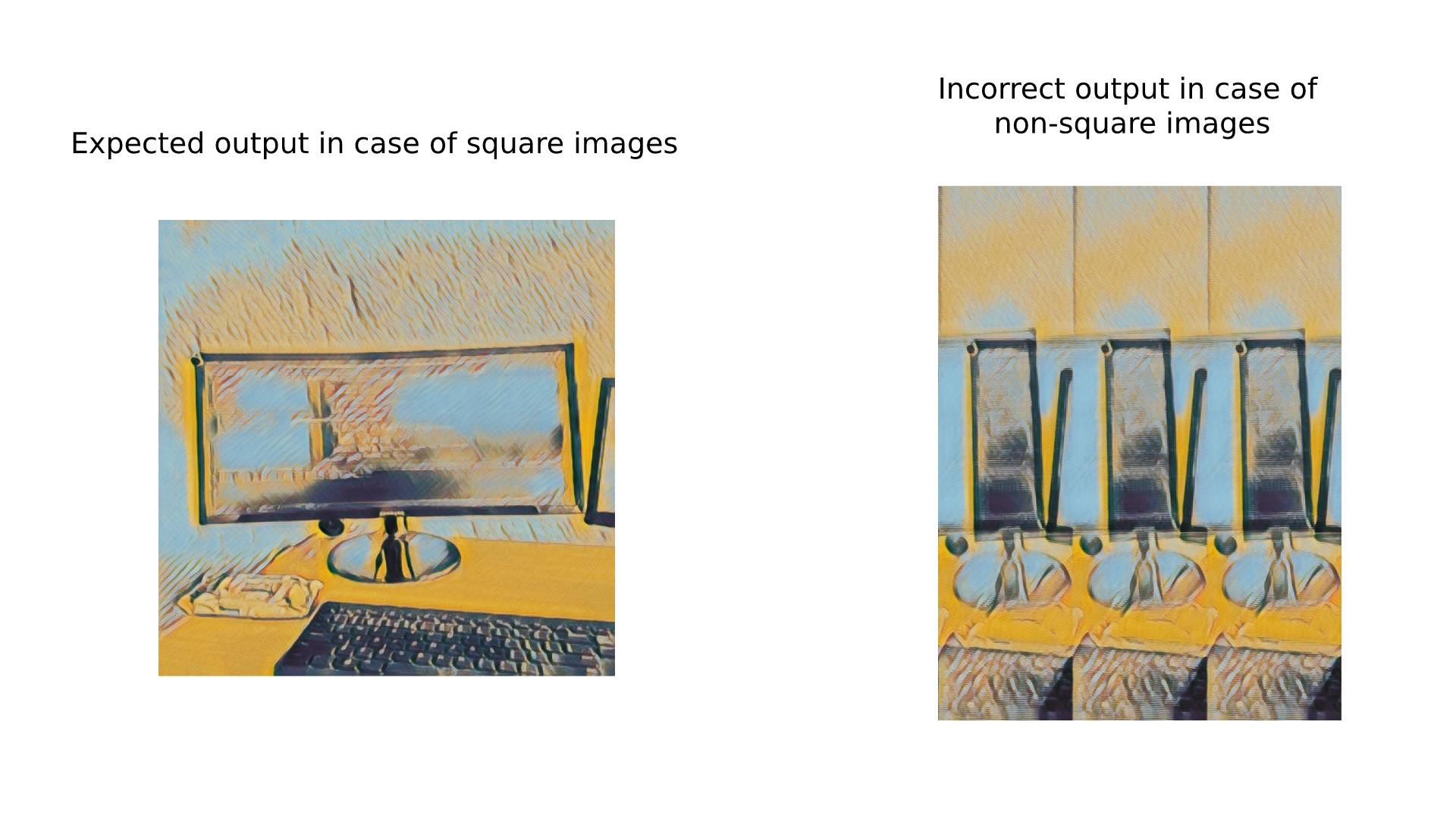 Bitmap Elevation Map Dimensions android Unable to stylize Bitmap having different height and width