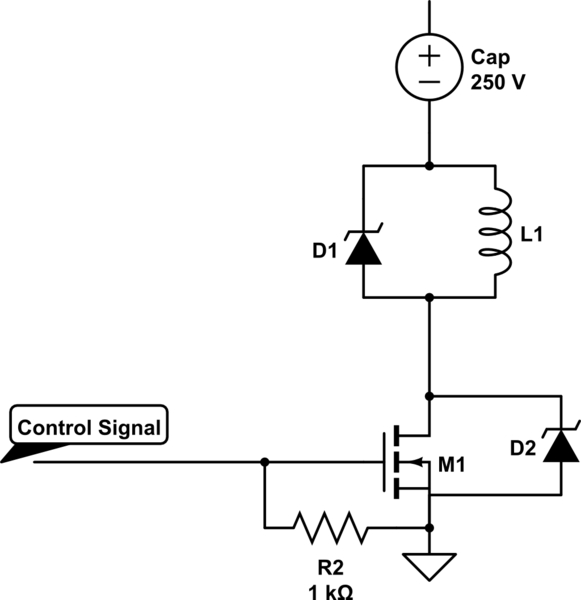 Electronic MOSFET burning out when attached to a solenoid Valuable