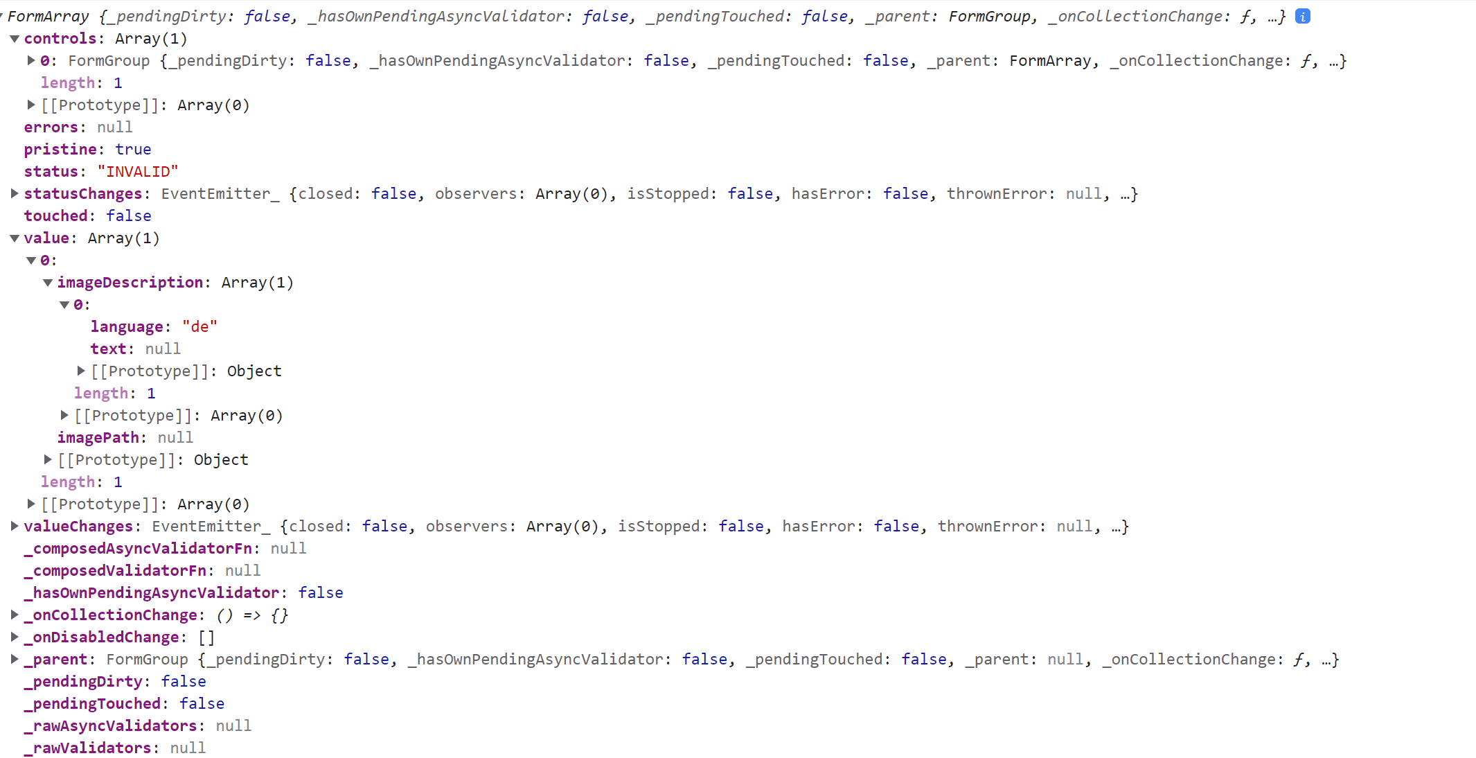 How to patch or set value for particular input field in angular