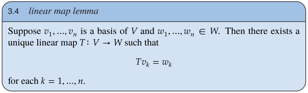 Verification of linear mapping definitions based on linear maps defined