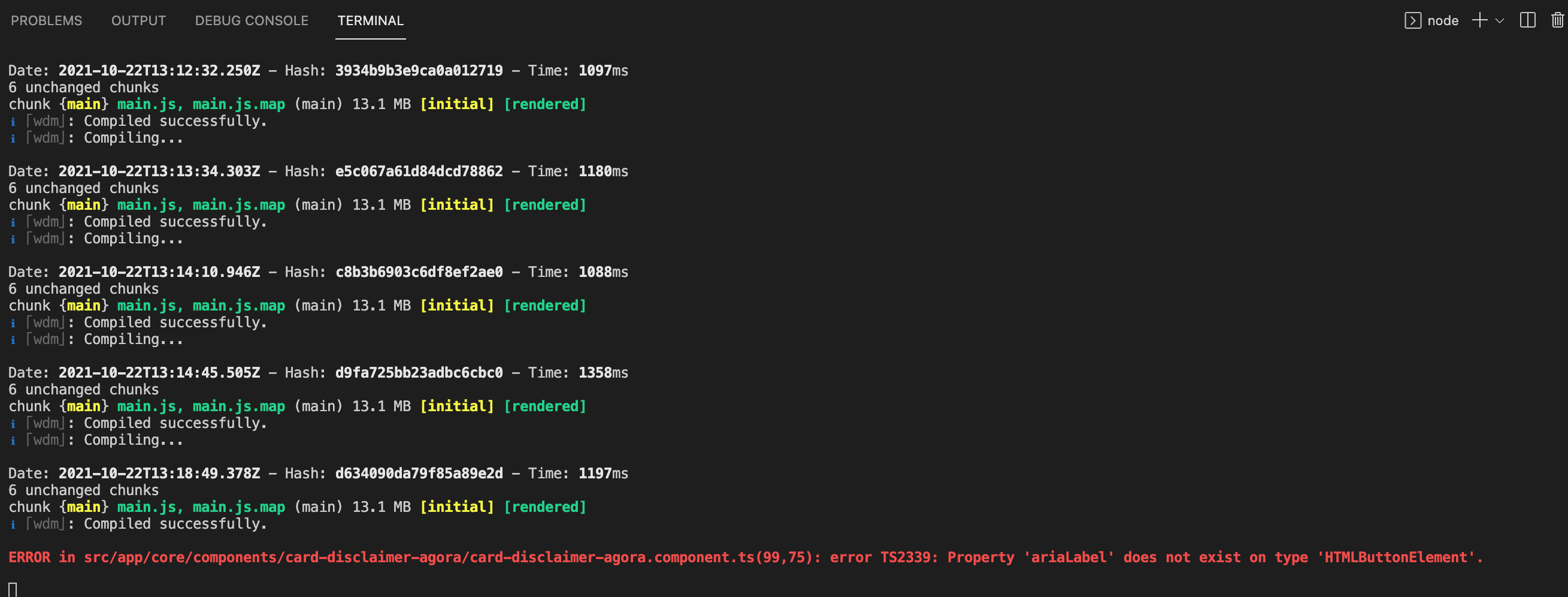 html How to change value arialabel in TypeScript/Angular Stack Overflow
