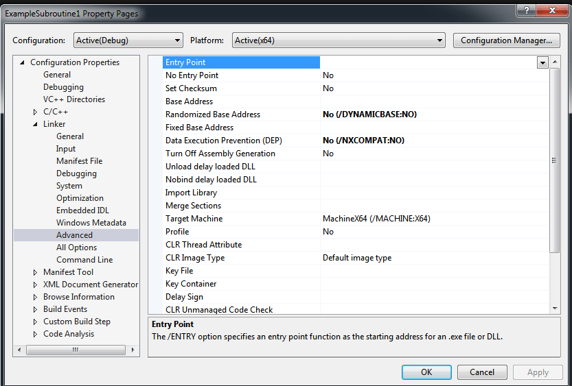 Importing project settings (properties) across projects in Visual