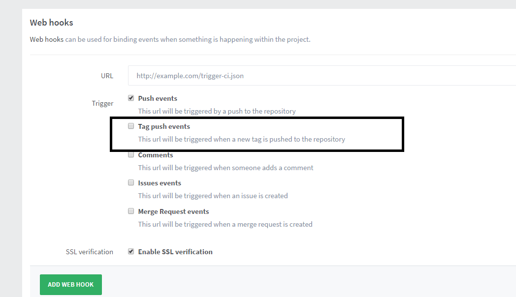 git Is it possible on gitlab ci build only on tag push event? Stack