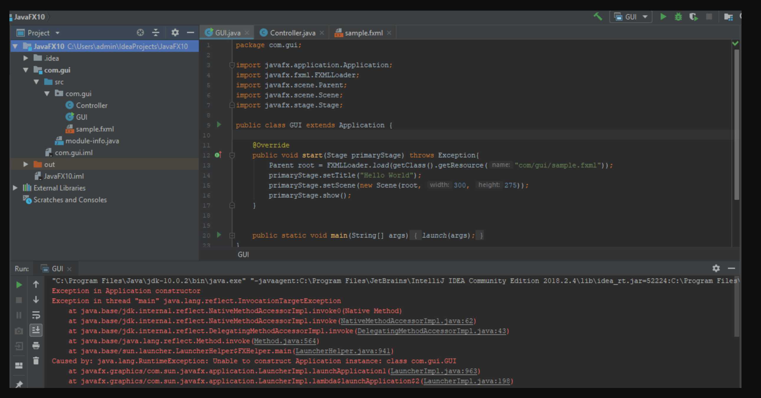 java Main method doesn't run inside a module Stack Overflow