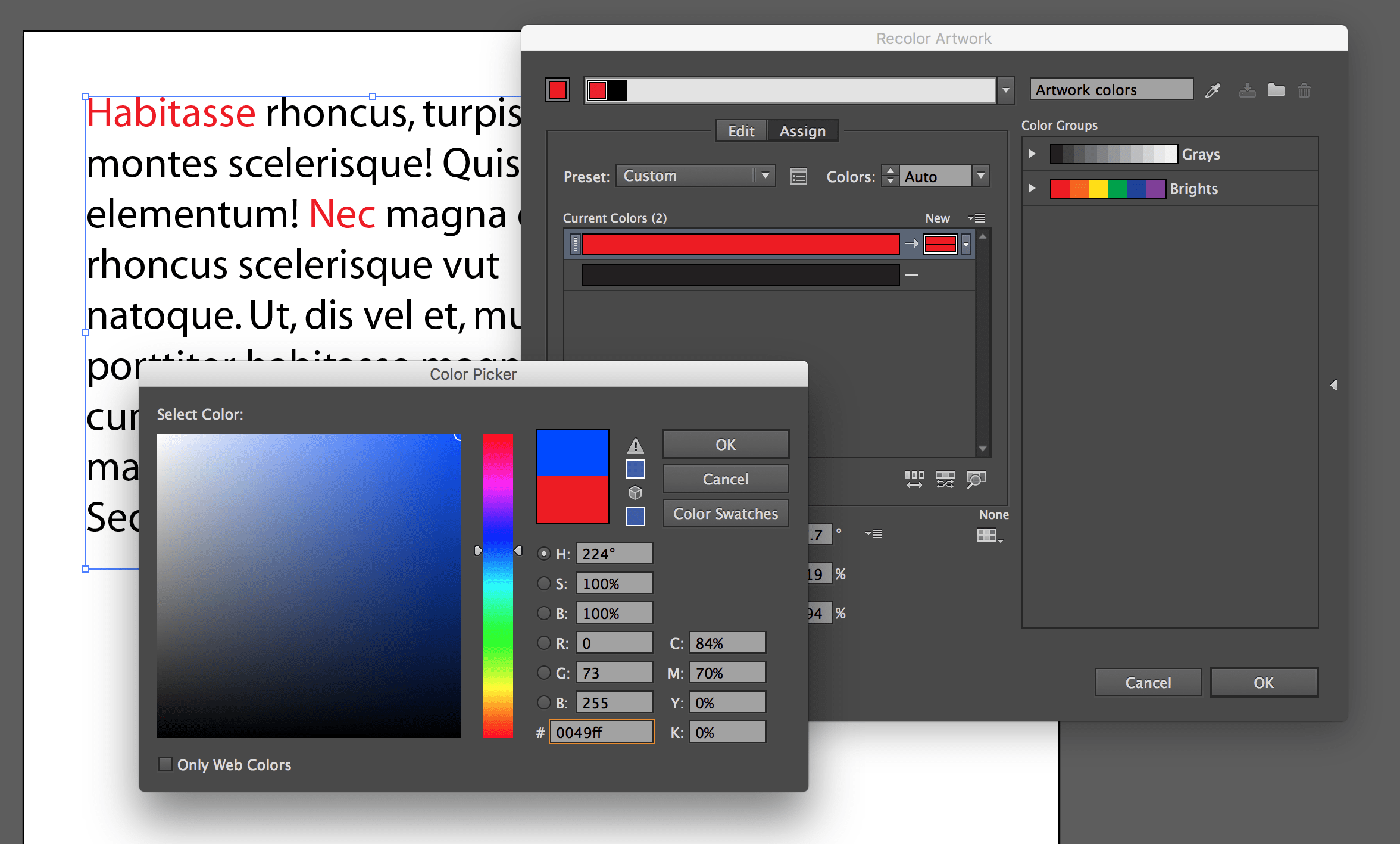 How To Brighten Color In Illustrator