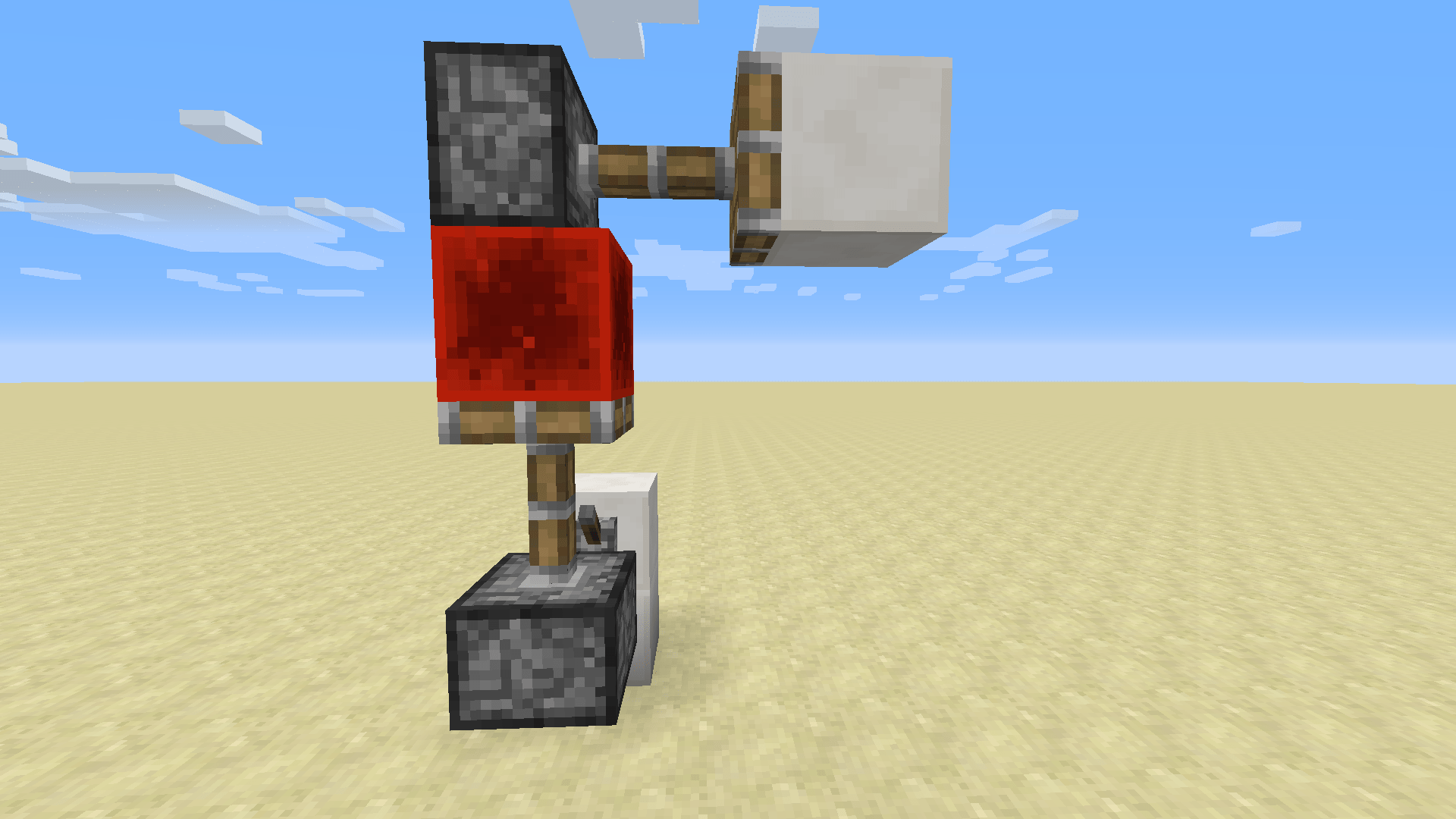 minecraft java edition Why does a sticky piston powered by a redstone