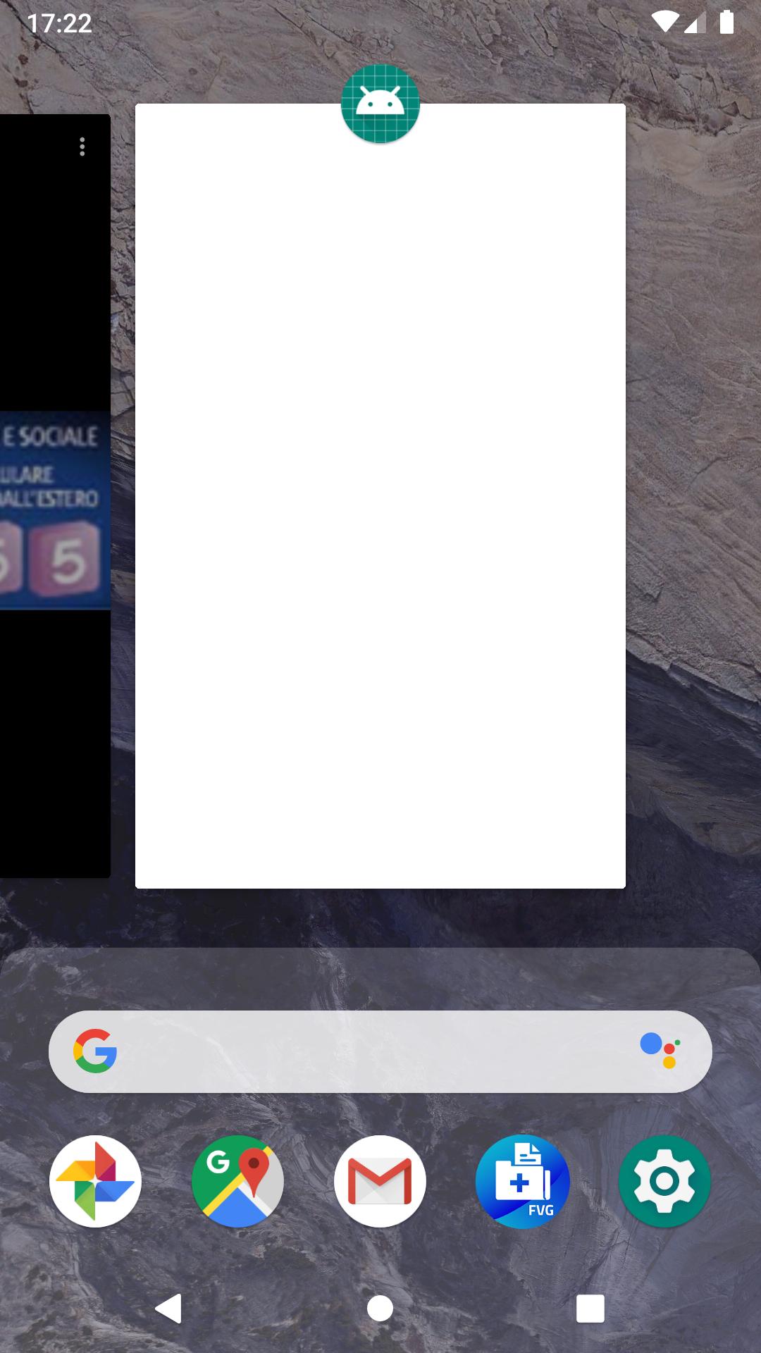 Customize android app preview when it is in background with secure flag