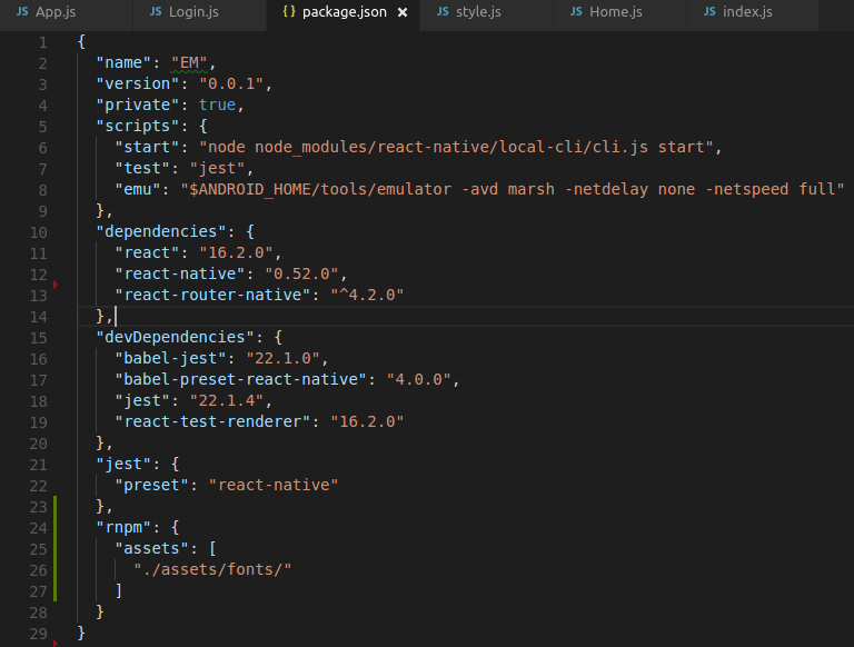 android How to use Font Awesome in react native project