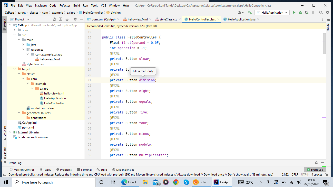 java How to make file writable on IntelliJ Stack Overflow