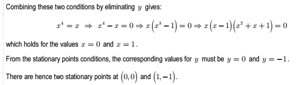 Stationary Point Calculator With Multiple Variables GESTUDD