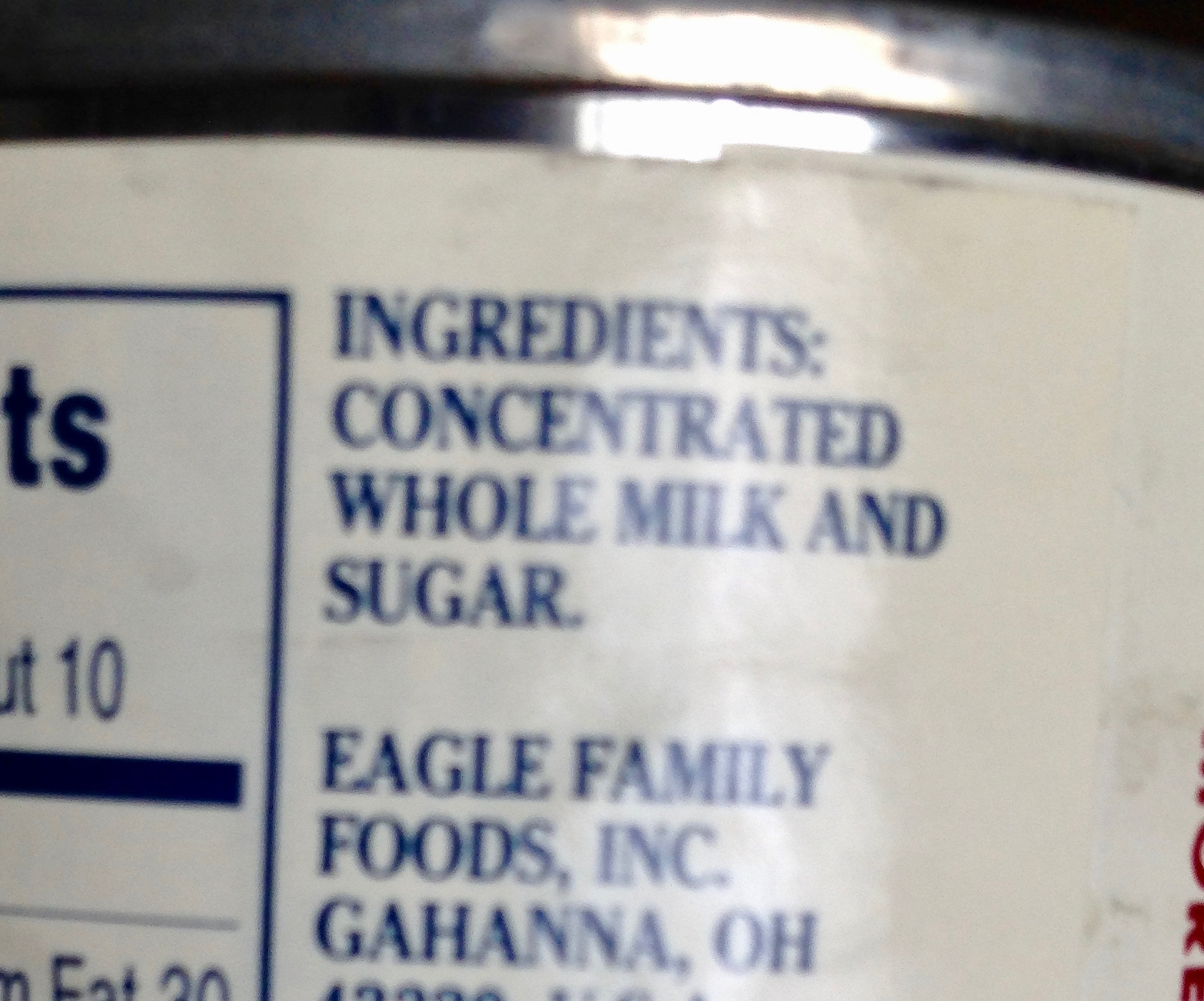 nutrition Does Condensed Milk Contain Milk? Skeptics Stack Exchange