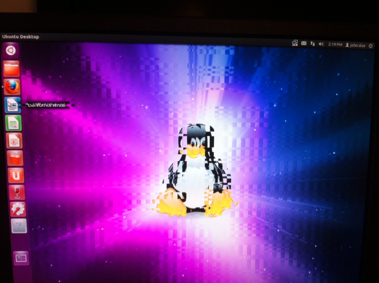 why does my ubuntu screen sometimes tile up when i run a program Ask