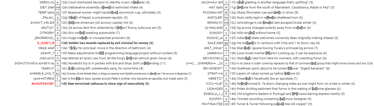 knowledge A cryptic crossword is in order Puzzling Stack Exchange