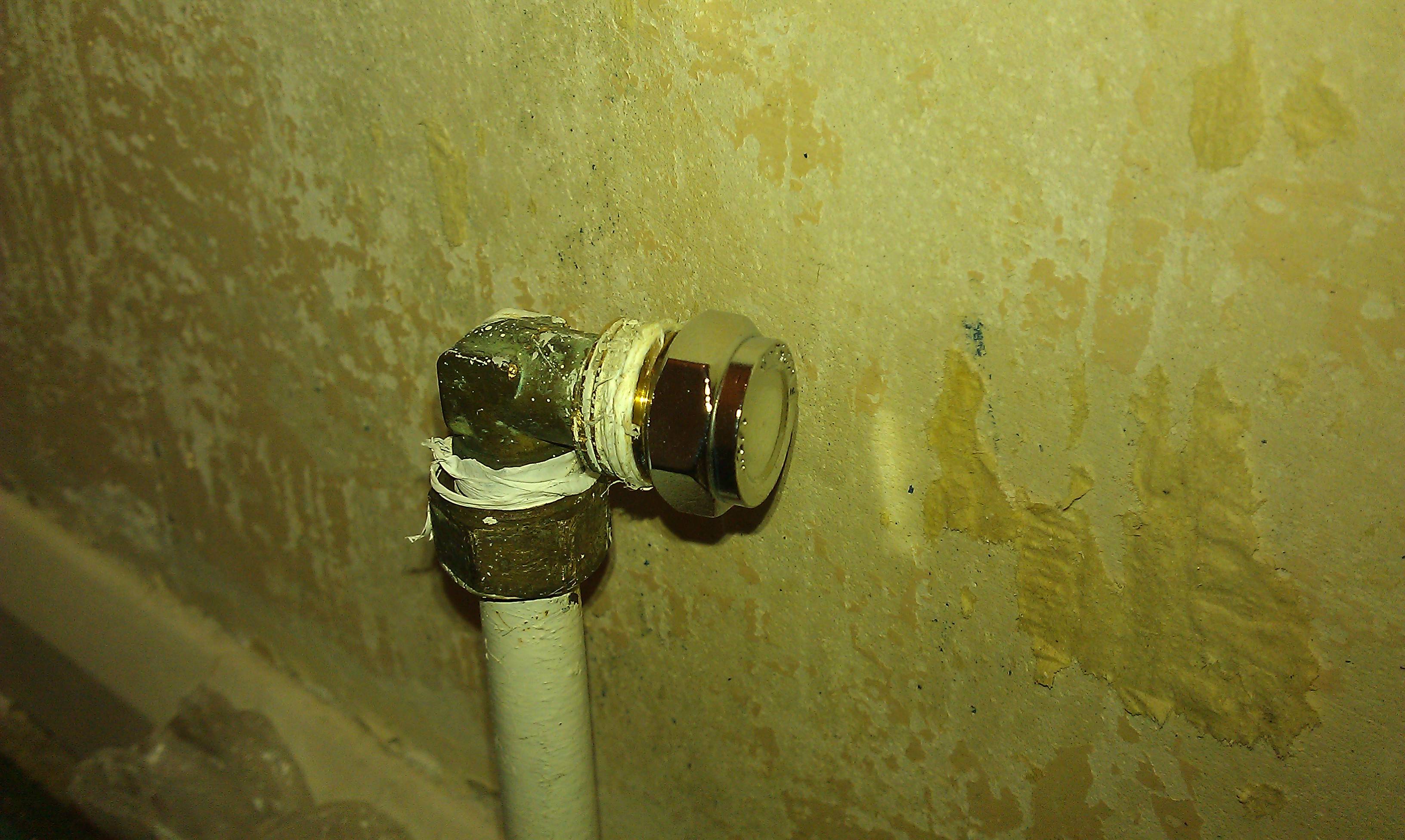 Can I use domestic hot water from a gas combination boiler temporarily