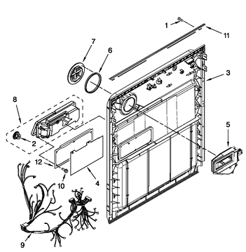 What is the cause of dishwasher vent leak? - Home Improvement Stack