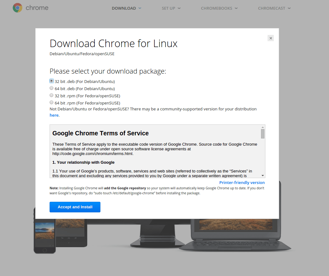 TÉLÉCHARGER GOOGLE CHROME POUR UBUNTU 14.04