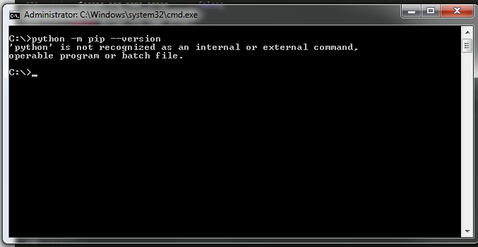 python Checking whether the pip is installed? Stack Overflow
