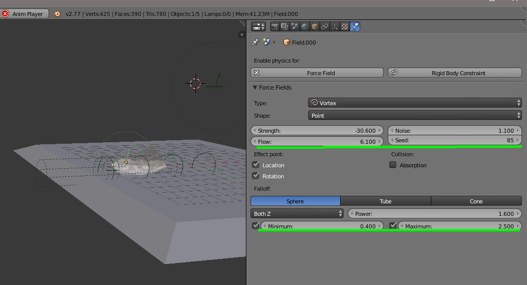 Animation of falling paper in cycles Blender Stack Exchange